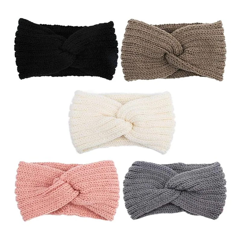Comfortable Knitted Polyester Headbands