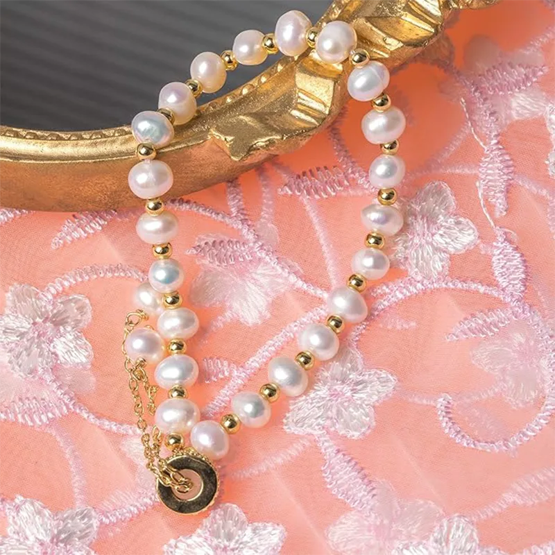 Armbånd i perlelegering til kvinder